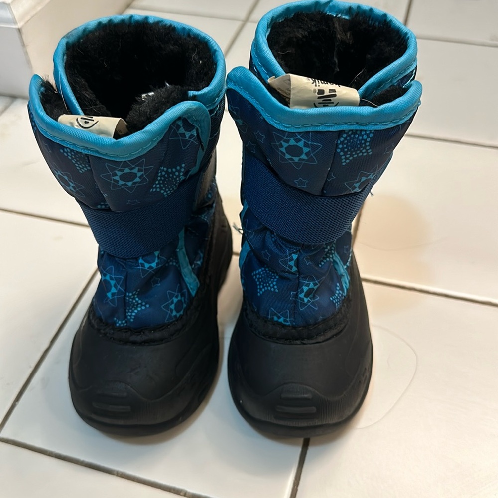 Kamik size 6 blue winter snow boots